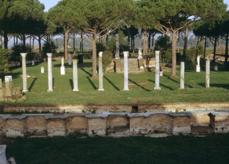 Reconstructed theatre at Ostia