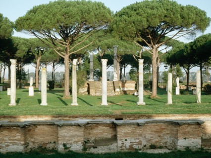 Reconstructed theatre at Ostia