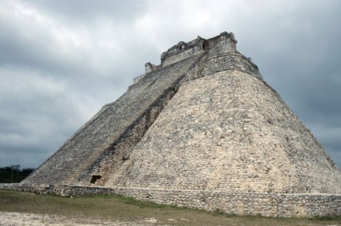 The 'Pyramid of the Magician' at Uxmal