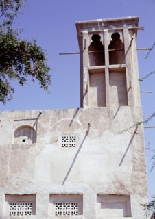 The wind tower or badgir is a unique feature of Emirates architecture, believed to have been introduced by Persian immigrants in the nineteenth century