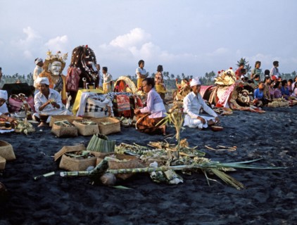The Balinese version of Hinduism has an elaborate calender of festivals associated with each major temple