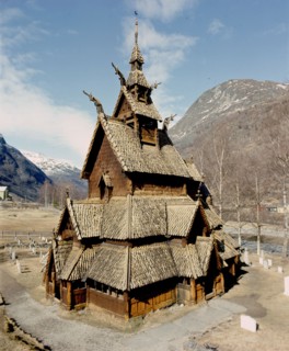 Stave church at Fagusnes, Borgund