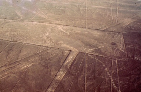 Used for rituals probably related to astronomy, the Nazca geoglyphs covering an area of around 400 square miles, are visible only from the air