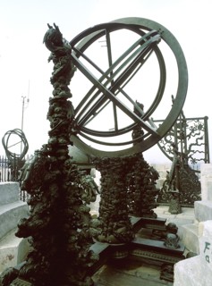 One of the astronomical instruments that Ferdinard Verbiest constructed for the imperial astronomical observatory of the emperor Qing Kangxi