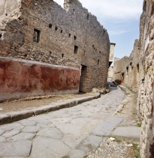 Pompeii street