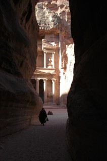 Petra (greek for rock) was the principal city of the Nabateans and flourished under the Seleucid rulers and later the Romans
