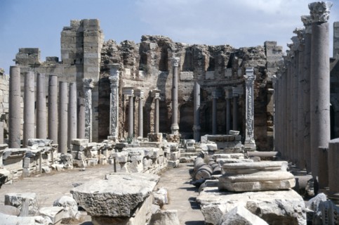 The basilica of Septimus Severus