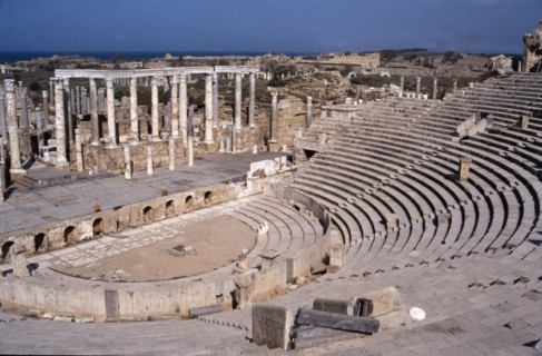The theatre at Leptis Magna