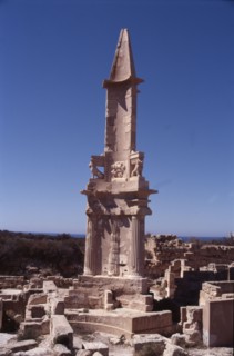 Punic monument in Sabratha