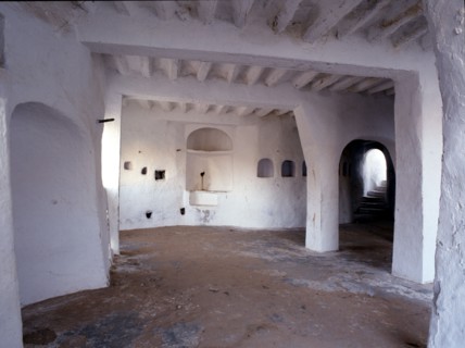 House interior in one of the five cities of the Mzab valley
