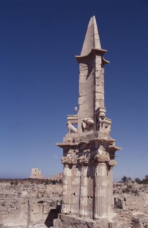 Punic monument in Sabratha