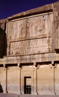 The tomb of Darius I