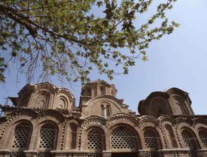 The Macedonian style church of St Catherine at Thessaloniki