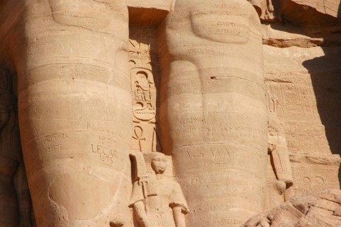 Abu Simbel, built as a lasting monument to himself and his wife Queen Nefertari and to commemorate his victory at the battle of Kadesh