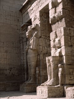 The mortuary temple of Ramesses III at Medinet Habu