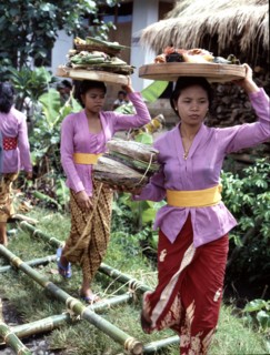 The Balinese version of Hinduism has an elaborate calender of festivals associated with each major temple