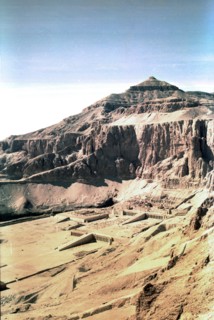 The funerary temple of Queen Hatshepsut at Deir el-Bahari