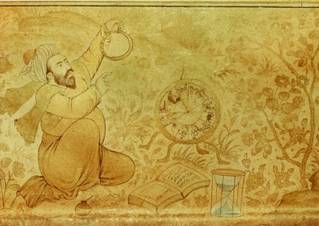 A margin drawing from the folio of Jahangir's Album