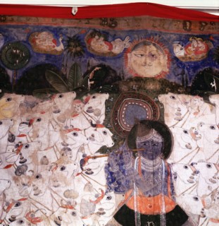 Detail of a temple cloth