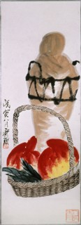 Painting by Ch'i Pai shih: 'Still Life' (hanging scroll)