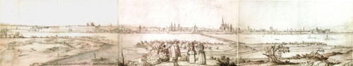 Drawing by the Bohemian artist Vaclav Hollar (13/7/1607   25/3/1577)