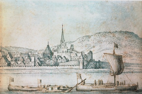 Drawing by the Bohemian artist Vaclav Hollar (13/7/1607   25/3/1577)