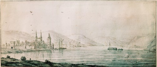 Drawing by the Bohemian artist Vaclav Hollar (13/7/1607   25/3/1577)