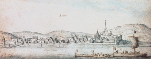 Drawing by the Bohemian artist Vaclav Hollar (13/7/1607   25/3/1577)