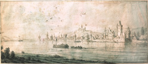 Drawing by the Bohemian artist Vaclav Hollar (13/7/1607   25/3/1577)