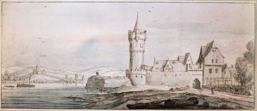 Drawing by the Bohemian artist Vaclav Hollar (13/7/1607   25/3/1577)
