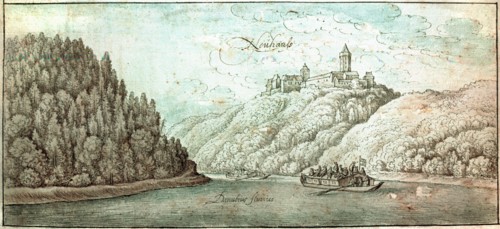 Drawing by the Bohemian artist Vaclav Hollar (13/7/1607   25/3/1577)