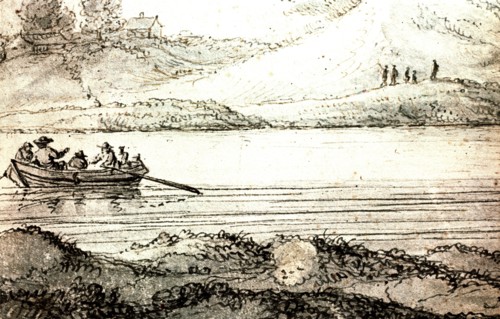 Drawing by the Bohemian artist Vaclav Hollar (13/7/1607   25/3/1577)