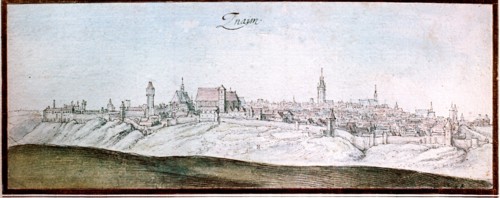 Drawing by the Bohemian artist Vaclav Hollar (13/7/1607   25/3/1577)