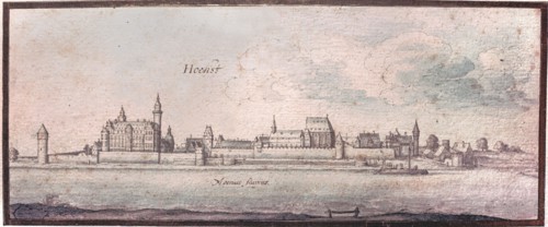 Drawing by the Bohemian artist Vaclav Hollar (13/7/1607   25/3/1577)