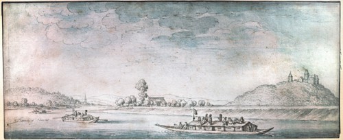 Drawing by the Bohemian artist Vaclav Hollar (13/7/1607   25/3/1577)