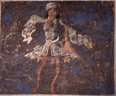 Allegorical representation of the signs of the zodiac from the 'Palace of Joy', by Cosme Tura