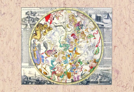 Northern Celestial Sky 1745