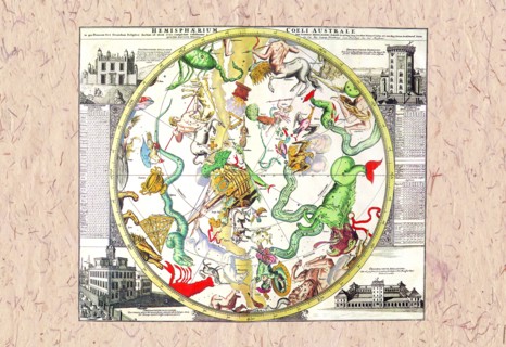 South Celestial Sky 1745