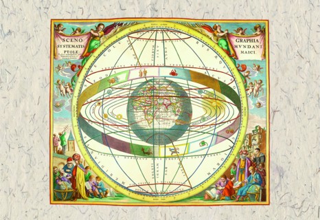 Ptolemaic View of the Universe 1660
