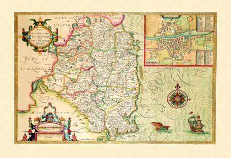 Countie of Leinster (Ireland) 1675