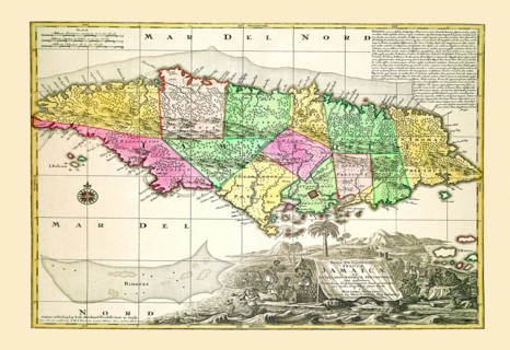 Nova Designatio Insulae Jamaicae