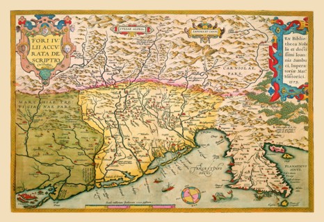 Map of Southern Europe 1602