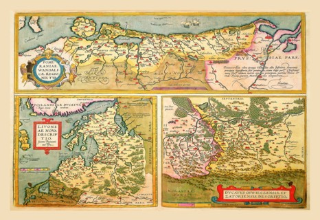 Maps of Eastern Europe and Russia 1602