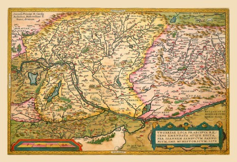 Map of Eastern Europe #1 1602