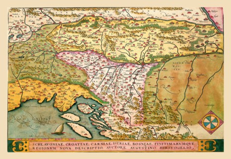 Map of Eastern Europe #3 1602