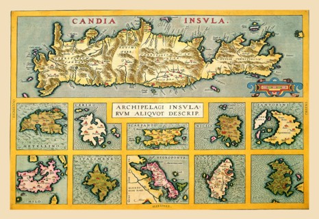 Maps of Mediterranean Islands 1602