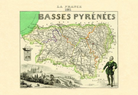 Basses Pyrenees 1850