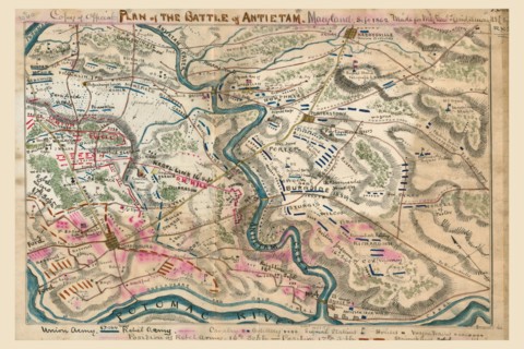 Battle of Antietam or Sharpsburg #2 1862