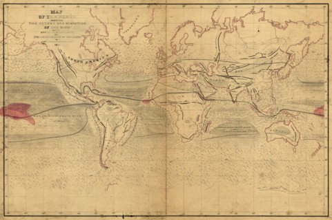 World Winds in Navigation 1850