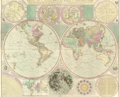World Map 1789